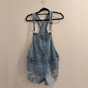 Abercrombie and Fitch Short Overalls